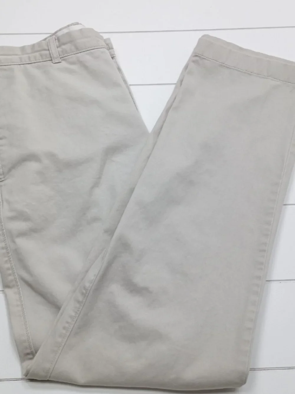 J.Crew Men’s Beige Classic Fit Chino Pants 32x34 Cotton Preppy